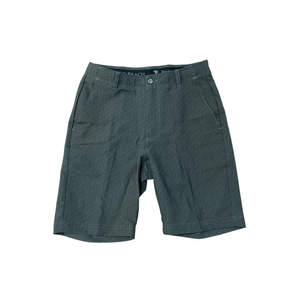 Pebble Beach Men's Size 30 Gray/ Black Pattern Golf Shorts